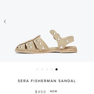 Frida Salvador Sera Fisherman Sandal - 8.5